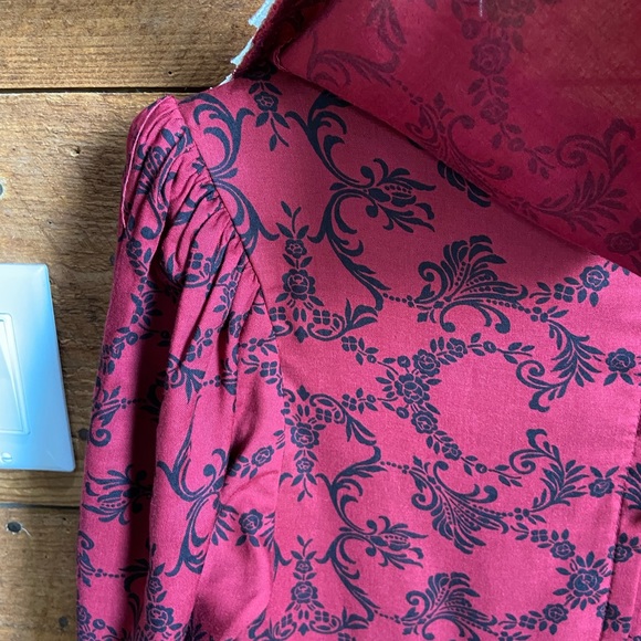 Vintage Gunne Sax prairie collar dress size 9 - Picture 11 of 14